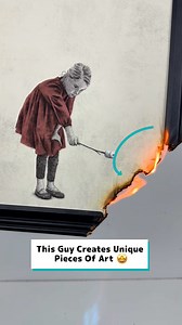 94K views · 244 reactions | This guy creates unique art, and we're obsessed! 朗✨ | Craft Factory | Facebook
