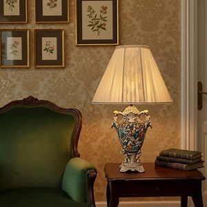 Vintage Italian Capodimonte Style Porcelain Table Lamp - High Relief Classical Nymphs & Cherubs - Hollywood Regency Decor With Pleated Shade - Etsy