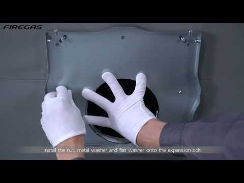 How to install a island range hood?