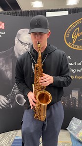 The new BetterSax Session is being introduced to lots of great players at the JEN conference at the JodyJazz booth. Come by and try this amazing horn! 🎷🎷🎷 @jondelucia | Better Sax
