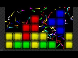 Tetris Crush - Survival Marble Race in Algodoo