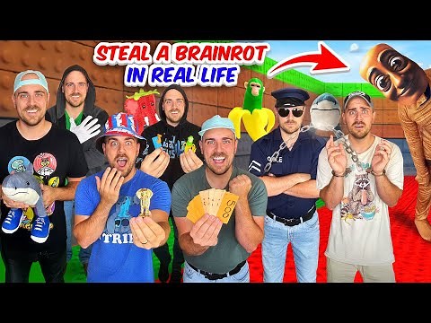 Steal A Brain-Rot In Real Life!