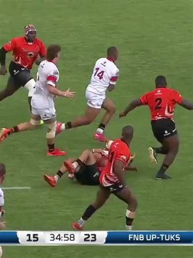 Tuks Score Champagne-Worthy Team Try