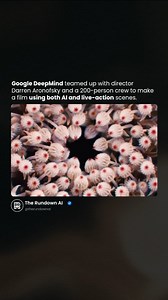 📽️ Google DeepMind has teamed up with Darren Aronofsky’s Primordial Soup and director Eliza McNitt to debut ANCESTRA, a short film blending live-action with Veo-generated visuals, at the 2025 Tribeca Festival. Inspired by McNitt’s own birth story: “When childbirth spirals into crisis, a mother’s love becomes a cosmic force to save her daughter’s life.” The project involved over 200 creatives, combining AI tools like Veo, Imagen, and Gemini to generate realistic shots—including a baby in utero a