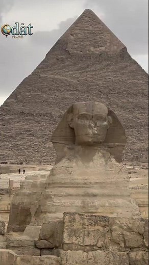 Seventh Wonder of the World, Pyramid and the Mighty Sphinx#Pyramid #sphinx #ancient #statue #egypt