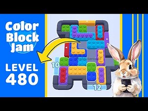 Color Block Jam Level 480 Solution Walkthrough