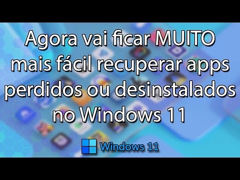 Agora vai ficar MUITO mais fácil restaurar programas que foram desinstalados no Windows 11 💾