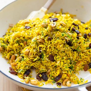 4K views · 108 reactions | https://greenhealthycooking.com/yellow-rice/ Yellow rice, as the name suggests, is rice with a beautiful yellow color. Here is how to easily make it at home in two different ways: Easy and simple, or gourmet style. | Green Healthy Cooking | Facebook