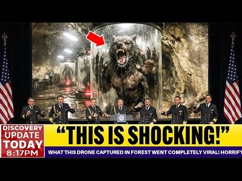 What This Drone Captured In Forest Went Completely Viral! Horrifying Leaked Footage of Dogman
