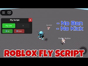 Roblox Fly Script 2025 *NO KEY* - Roblox New Fly Gui Script Hack | No Ban, No Kick