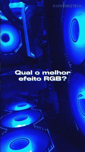 Melhores efeitos RGB - Fans ARGB Teucer Infinite sincronizadas com a placa mãe #rgb #fans