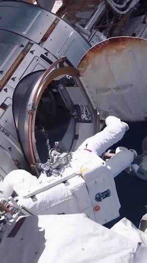 12K views · 639 reactions |  Witness the Ultimate Spacewalk! ✨ NASA and Russian cosmonauts team up for an out-of-this-world adventure. ‍‍ Step into their shoes and experience the breathtaking views of space.  What would you do on your spacewalk? Share your cosmic dreams! 敖 #SpacewalkAdventure #NASA #CosmicExploration 敖 | Space For All Mankind | Facebook
