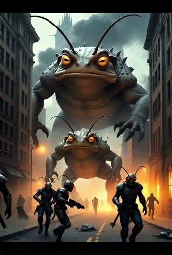 Bugs vs Toads from Mars