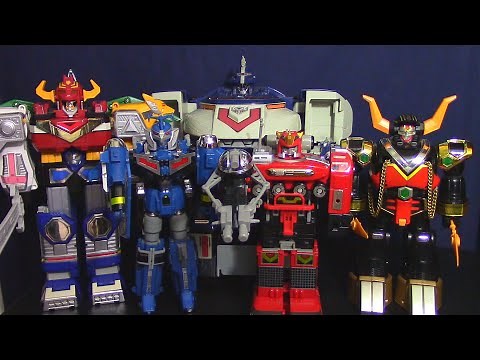 Power Rangers Season 7 Zords Toy Reviews (Lost Galaxy)