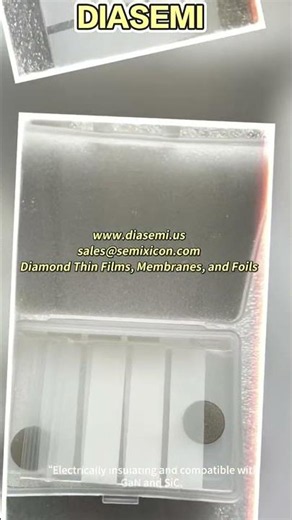 DIASEMI Diamond Thin Films/membrane/foil