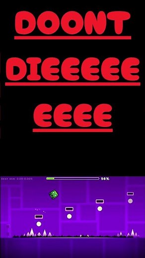 Very serious tutorial on how to play geometry dash #geometrydash
