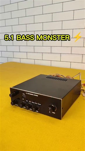 MAHA SAILESH ELECTRONICS on Instagram: "5.1 BASS MONSTER 🔥 . . Mahasailesh_Electronics _ 12V DC ASSEMBLE 5.1 AMPLIFIER ₹4899 - Tempo - Jcb - Auto - Mini Lorry - Van 🤙 CALL OR MESSAGE : 6382904148 5 SPEAKER : 8"INCH SUB WOOFER : 8/10"INCH 🔹SUPPORT - 10 INCH SUB 🔹GLASS PANEL - COOLING FAN 🔹Color DISPLAY 🔹USB, AUX, FM,Memory card 🔹BLUETOOH 💥 DELIVERY FOR THIS PRODUCT AVAILABLE 💵 PAYMENT : 🔹ALL INDIA DELIVERY AVAILABLE(ADVANCE ₹999 ) #TamilReels #TempoDriver #5Point1 #HeavyBass #DriverLife
