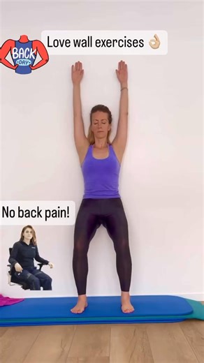 2.9K views · 34 reactions | Wall exercises for a good posture 﫶 | Ivana Pilates | Facebook