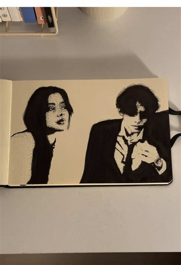 Voiceover Art Techniques in Sketchbooks