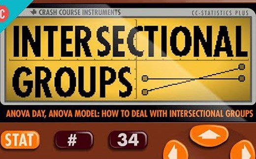 【Crash Course|十分钟速成课】统计学第34集：方差分析（下）