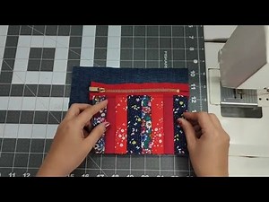 ✅ 3 Patchwork Wristlet Purses to Use up your Scraps and Old Jeans | Sewing Tutorial #diy #upcycle