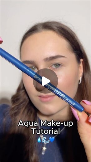 essence cosmetics on Instagram: "The perfect BLUE makeup look 💙 Can’t get enough of the blue eyeshadow aesthetic? Try recreating this stunning aqua make-up look with our blue eyeshadow tutorial 💧 #makebeautyfun #essencecosmetics #blueeyeshadowaesthetic #aquamakeuplook #bluemakeuplook #blueeyeshadowtutorial"