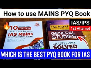 How to use Mains PYQ Book for UPSC CSE | best PYQ mains book for IAS | UPSC 2024