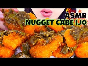 NGERI NGERI DISCO🪩🕺 ASMR CRISPY NUGGET CABE IJO💥💚