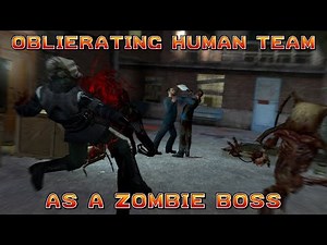 Going Rampage as a zombie boss (Roblox Zombie Survival Garry's Mod)
