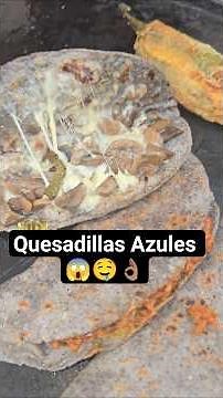 Quesadillas in blue corn tortillas, my first time trying them #quesadillas #bluecorn