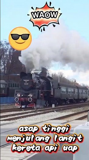 WOW! CRAZY ROAR & SMOKE! The Big Old Steam Train Expands!