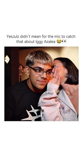 Daily Videos | Streamers | Celebrities on Instagram: "This clip had the whole internet clutching their phones 😭. During a recent stream, YesJulz accidentally let something slip about N3on and Iggy Azalea — and fans instantly went into detective mode. It all started when Julz leaned over to whisper something off-mic, thinking nobody would catch it. But the mic barely picked up a few words, and that was all it took for chat to explode. Viewers started clipping the moment and running wild with the