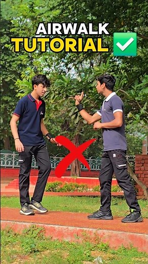 Learn Airwalk With Simple Steps 👍 #fitness #dance #explore #ytshorts #shorts