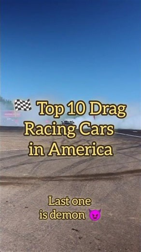 Top 10 Drag Racing Cars in America 🚗💨 | Insane Speed#shorts