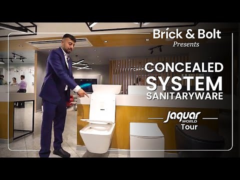 Jaquar Commode: Concealed Flush Tank & Bathroom Fittings for Modern Homes 🚽 | Brick & Bolt X Jaquar