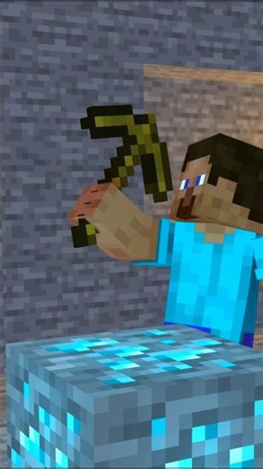 My First Animation ⛏️💎 #minecraft #animation #minecraftfunny