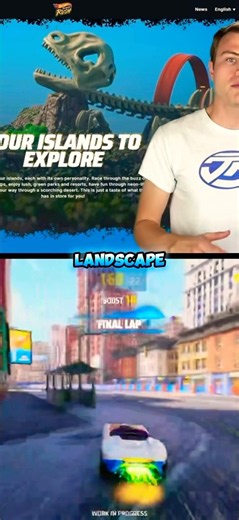 The new maps in Hot Wheels Infinite Rush #acceleracers