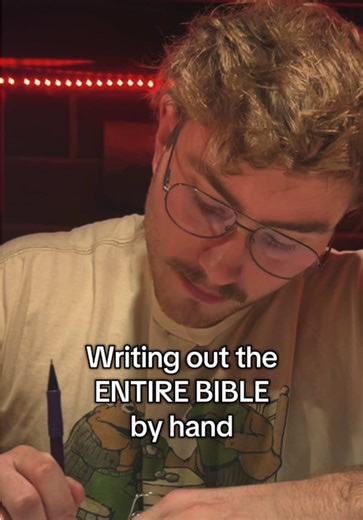 Writing Out Psalm 94 by Hand in 96 Days