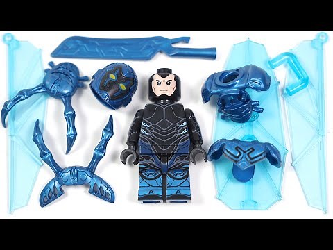 LEGO Blue Beetle Unofficial Lego Minifigure