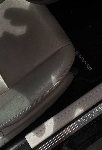 My exhaust feels muted inside the cabin 💦 #carsoftiktok #benz #coldstart