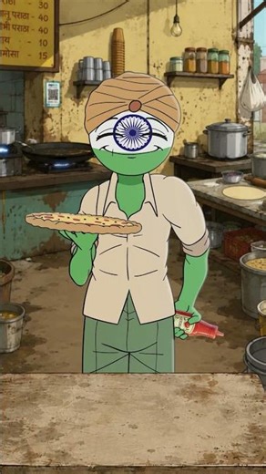 INDIAN CUISINE 🍕 #countryhumans