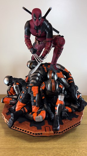 Deadpool shreding TVA soldiers with Wolverine claws. . . . . . #Deadpool #Wolverine #DeadpoolStatue #WolverineClaws #3DPrinting #3DPrintedArt #3DPrintedStatue #MarvelFanArt #MarvelComics #DeadpoolMovie #XMen #GeekCulture #3DPrintCommunity #CustomFigure #ActionFigures #SuperheroArt #ComicBookArt #FanArt #MakerCommunity #MarvelLegends #DeadpoolVsWolverine #DeadpoolFan #3DHobbyist #ResinPrinting #DIYArt