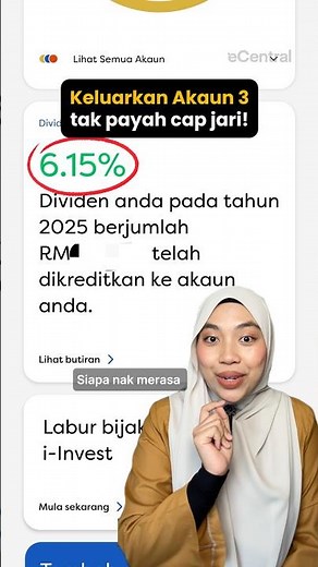 Cara Pengeluaran Akaun 3 KWSP (Kali Pertama) Sehingga RM3,000 Tanpa Pengesahan Cap Jari #kwsp