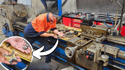 Fixing the Big Lathe After a Breakdown