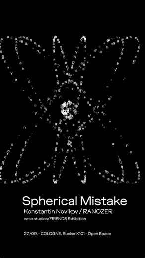 Made with The Power of Expression by @konstantin3411 https://aescripts.com/the-power-of-expression #aftereffects #aescripts #thepowerofexpression [en] Spherical Mistake is a visual work based on mathematical knot theory, investigating the interaction between human presence and sub-microscopic matter. By intertwining geometry with perceptual experience, the piece highlights the tension between order and error, exposing the subtle ways in which human touch disrupts and reshapes complex structures.