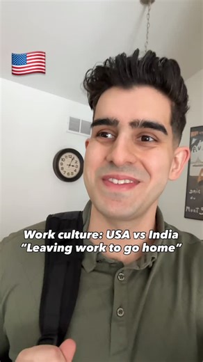 Pranay Chaturvedi on Instagram: "Do you feel pressured to stay late in India? In the US, most places, as long as you don’t have a deadline, no one questions you leaving. But I’ve heard in India it’s an expectation to stay late and leave only when your boss allows. What’re your thoughts? 🇮🇳🇺🇸 #desimemes #reelkarofeelkaro #indiansinusa"