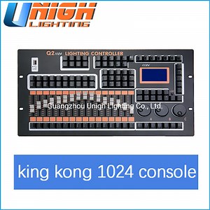 [Hot Item] Q2 1024 Q2 Kingkong Lighting Console 1024p Controller for DMX 512 Signal Console