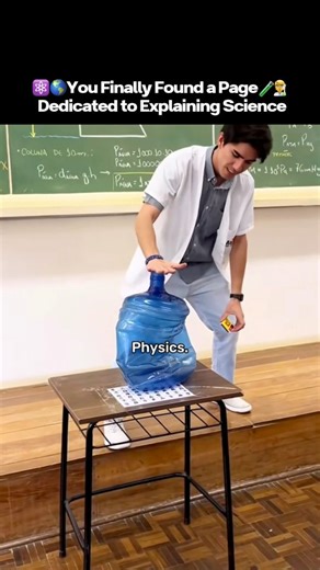 Sciencify – Science. Simplified. on Instagram: "⚡😱 Physics Is Scary… But Fascinating 🔬⚛️ Physics isn’t just formulas on a board. It’s the reason everything moves, falls, burns, bends, and exists. 🍎 From Falling Apples: Gravity never sleeps 🌌 To Exploding Stars: The same laws rule the cosmos 🧠 Reality Explained: Motion, energy, waves, time, and space ⚛️ Tiny to Massive: From subatomic particles to entire galaxies ⚡ Uncomfortable Truth: The universe follows rules — whether we understand them 