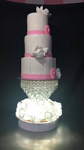 28K views · 1K reactions | Our 12" heavy duty electric revolving cake stand . Remote controlled and can rotate closewise and counter clockwise. Description: size: 12" in diameter capacity: 100-150kg Price: 4500.00 size: 10" in diameter capacity: 10-15kg Price: 2200.00 CHANDELIER NOT INCLUDED. How to order? Send us message through inbox. | Shop and Bake- Main | Facebook