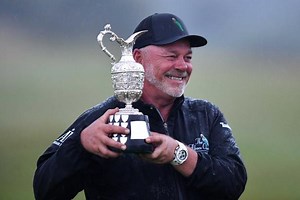 Darren Clarke gets the senior win he most desired in wet finish at Gleneagles